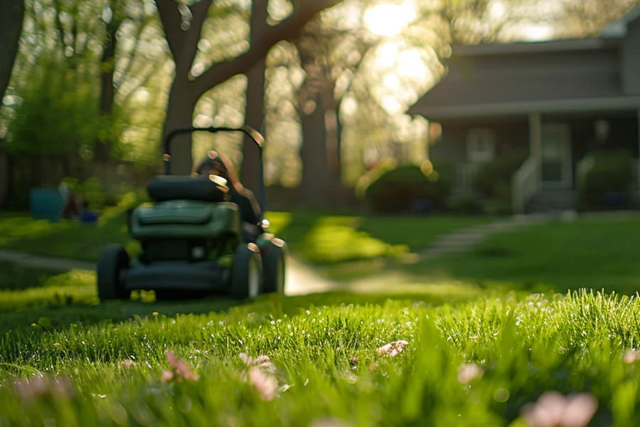 best self propelled battery lawn mower